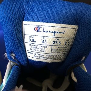 Champion Sneaker 9.5 Multi Color Sneaker Rare !!!